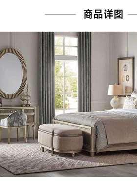 美式卧室实木梳妆台化妆台写字台实木梳妆台卧室现代简约储物柜