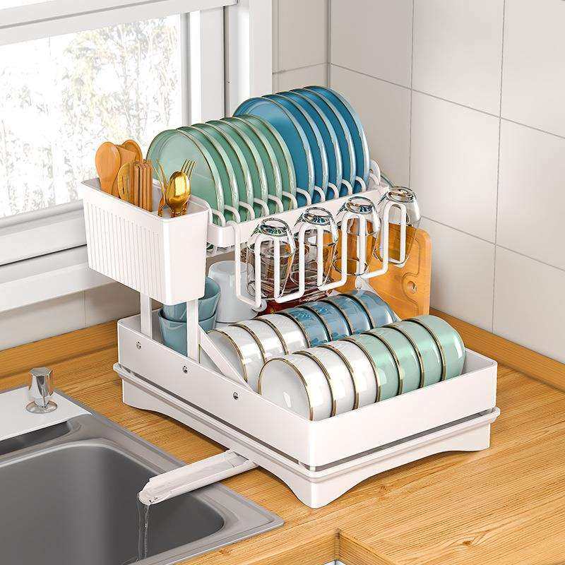 厨房台面碗碟架可折叠碗碟沥水架筷子砧板餐具收纳架,淘宝优惠券,粉丝福利购,淘宝优惠卷