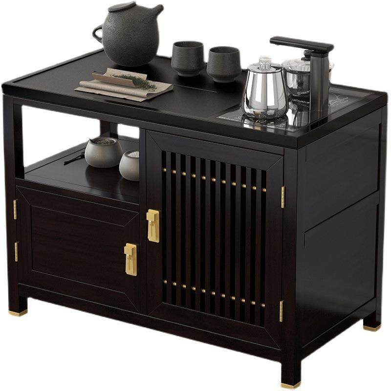 新中式实木茶水柜家用烧水柜自动上水乌金石茶台柜小型茶桌餐边柜,淘宝优惠券,粉丝福利购,淘宝优惠卷