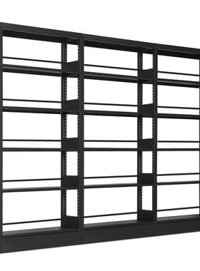 钢制图书馆书架简易组合书架阅览室书架承重坚固立式