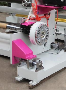 卧立式全自动覆膜薄膜卷料纸铝箔铜箔无胶单双三层剥离贴合分条机