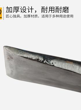 手工锻打锛镐镐斧柴斧锄镐柴镐开荒镐钢镐锄头农用小洋镐