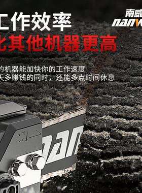 南威电锯充电式户外锂电锯手持式电链锯柴电链锯手电锯砍树伐木锯