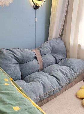 懒人沙发两用床折叠躺椅榻榻米单人双人小户型网红型女生卧室可爱