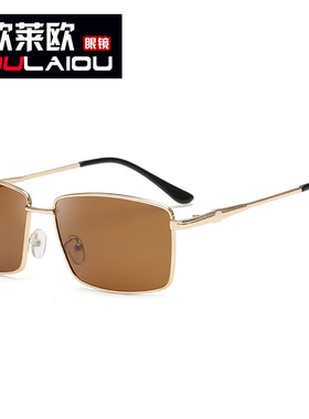 2021偏光镜男款墨镜长方形变色太阳眼镜司机镜驾驶开车眼睛防眩晕