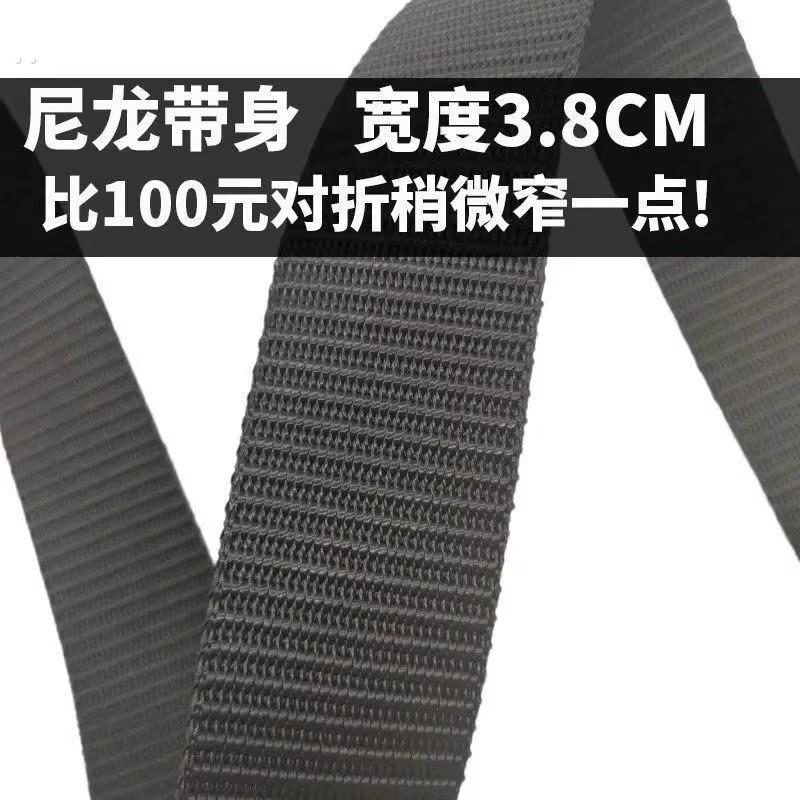 男士自动扣帆布腰带休闲百搭潮流尼龙战术裤带子军训户外皮带ilm - 图1