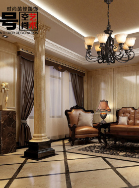 咖啡色大理石底座展示台长方形装饰台子雕塑基座艺术品摆件摆台柱