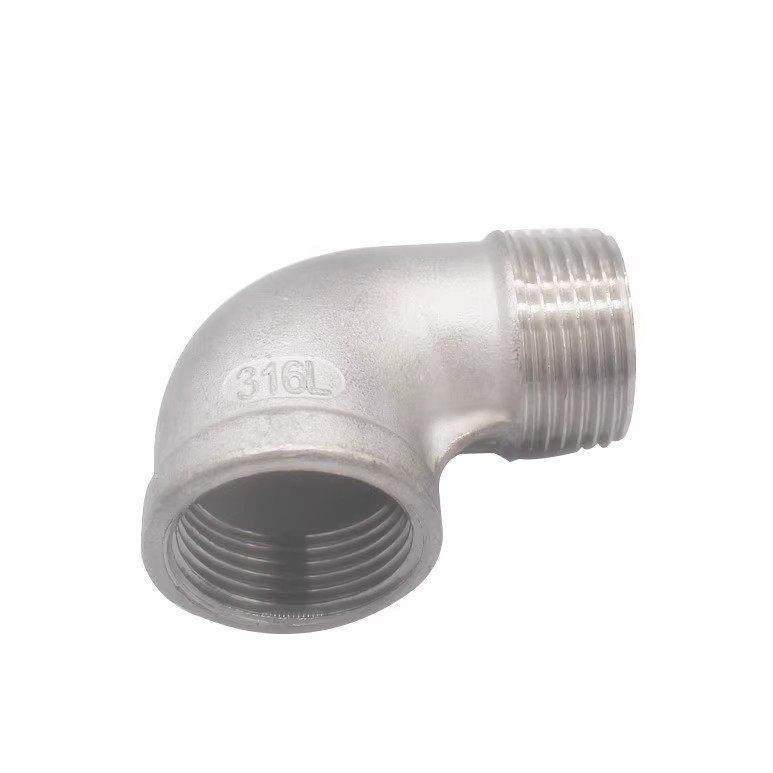 201/304精铸不锈钢内外丝弯头直角90度螺纹牙转接头2分4分1寸2寸,淘宝优惠券,粉丝福利购,淘宝优惠卷