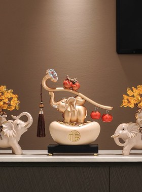 五福临门葫芦招财摆件玄关客厅新中式搬家礼物乔迁之喜新居礼品