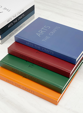 现代简约样板房售楼处陈列装饰真书摆件书房软装饰品拍照摄影道具