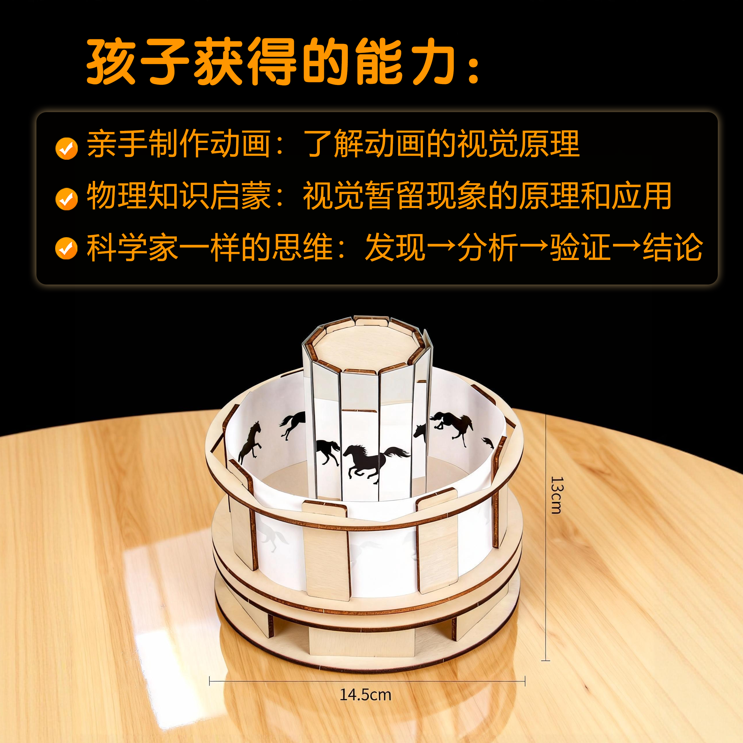 科技小制作动画机科学小发明费纳奇镜益智玩具steam手工diy材料包,淘宝优惠券,粉丝福利购,淘宝优惠卷