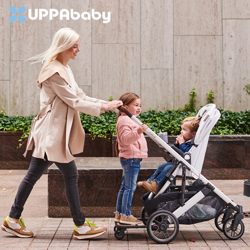 UPPAbaby婴儿车CRUZ V2/V2+推车高景观幼儿双向宝宝可坐可躺避震