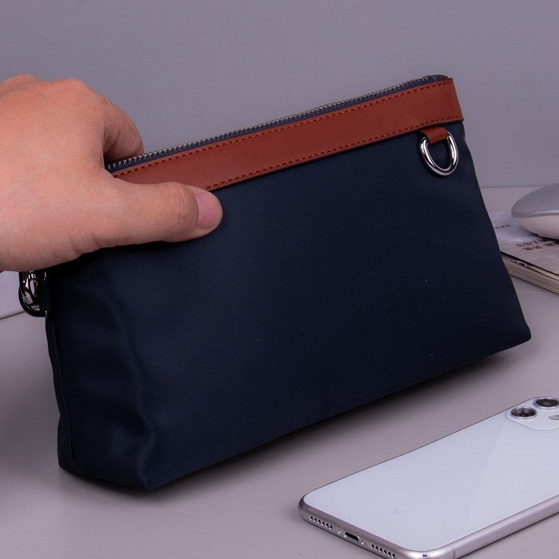 男士手包帆布手拿包男小包牛津布休D闲户外手机包钱包大容量男包,淘宝优惠券,粉丝福利购,淘宝优惠卷