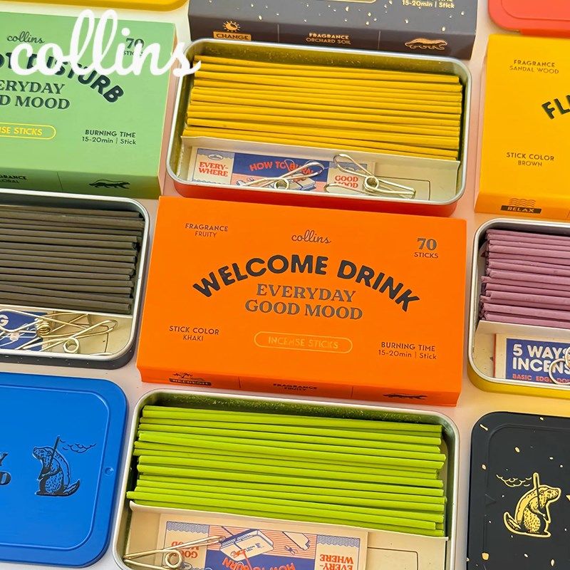 韩国ollin天然线香礼盒室内助眠缓解疲劳安神高级感情绪香薰,淘宝优惠券,粉丝福利购,淘宝优惠卷