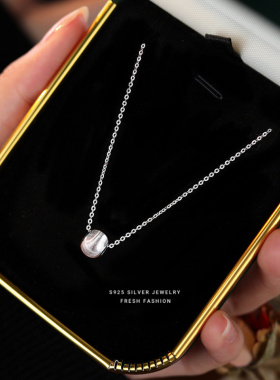 【天猫甄检】转运珠项链女款2025新款项链高级感时尚小众轻奢礼物