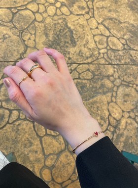 2024年 爱喝咖啡 都要来一个 品味gao个档次 戒指指环大颗 气场绝