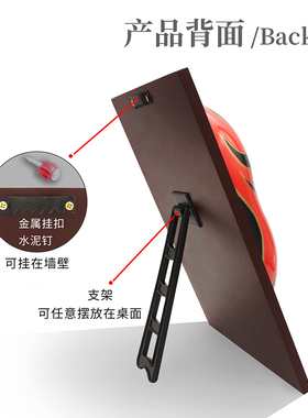 大号国粹京d剧脸谱 火锅店五路财神中国特色摆 面具装饰套装挂件