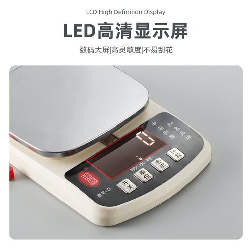高精度防水电子秤1g精准计数小型食品烘焙秤厨房称.食品秤克秤 - 图1