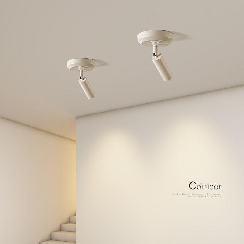 人体感应过道灯走廊灯明装射灯创意led吸顶灯简约现代楼梯阳台灯,淘宝优惠券,粉丝福利购,淘宝优惠卷