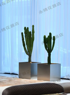 不锈钢花箱室内户外组合种植花槽