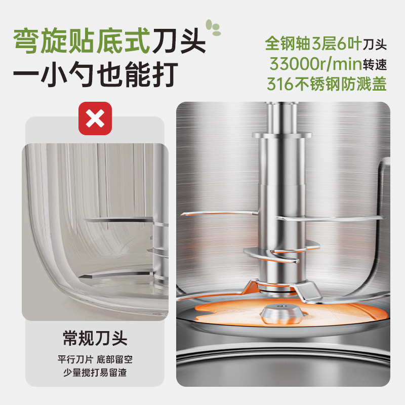 小熊辅食机食物搅拌器料理机,淘宝优惠券,粉丝福利购,淘宝优惠卷