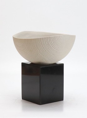 现代简约陶瓷果盘摆设家居装饰客厅玄关茶几办公室Z工艺品摆件