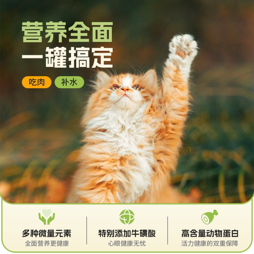 小李子薄荷猫罐头全价无谷高蛋白营养主食罐德国原装进口猫湿粮罐 - 图1