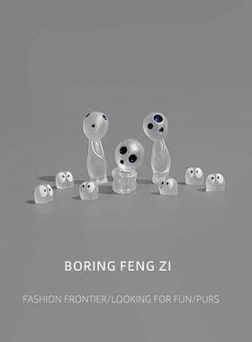 阿鸭家！无聊瞭让会发光的外星人陪你桌面工位夜光小摆件情绪解压