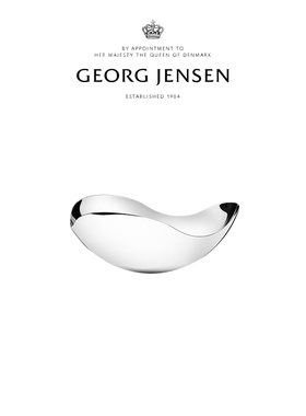 新婚礼物GeorgJensen乔治杰生BLOOM水果盘点心盘北欧桌面