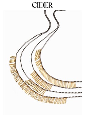 CIDER2026春季新品流苏多层项链115104556