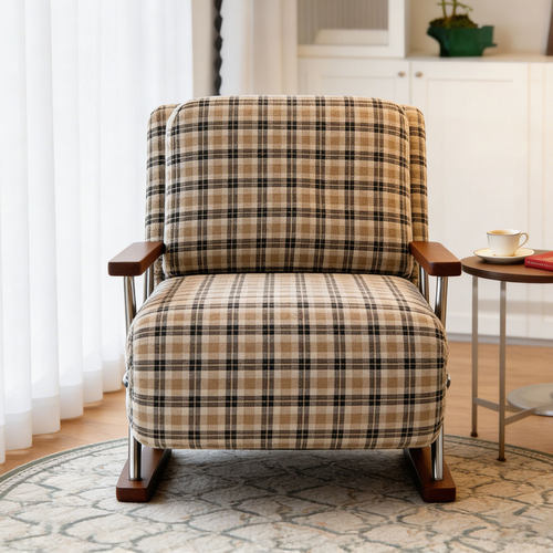 百瑟 可折叠布艺沙发床公寓客厅两用小户型单双人小沙发书房沙发 - 图2