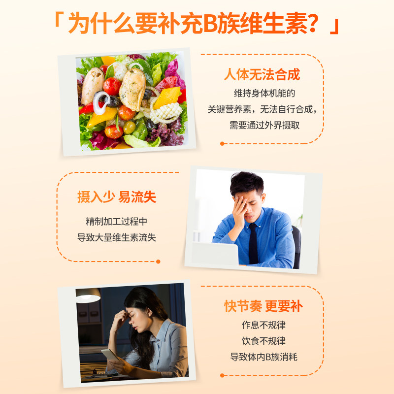 【专享】哈药六牌B族维生素片/维生素C咀嚼片