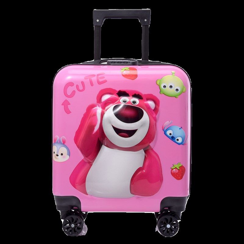 新款儿童行李箱可爱卡通18寸拉杆箱3D动物万向轮学生旅行箱现货,淘宝优惠券,粉丝福利购,淘宝优惠卷