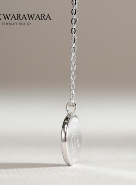 BOXWARAWARA十二星座项链女吊坠