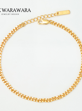 BOXWARAWARA男士手串女款银手链