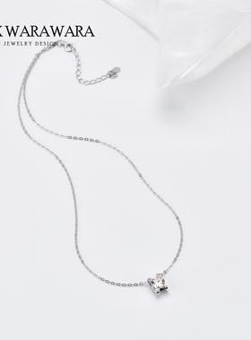 经典牛头款S925银项链女简约时尚