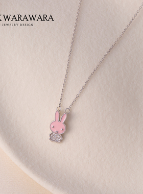 小兔项链女气质轻奢小众设计