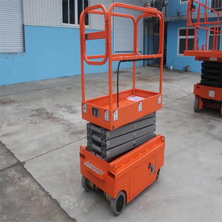 迷你六米自行走升降机小型升降平台高空作业升降车升降车 - 图0