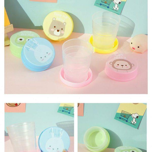 户外便携式杯子可折叠水杯漱口杯伸缩杯卡通旅行儿童刷牙漱口杯子,淘宝优惠券,粉丝福利购,淘宝优惠卷