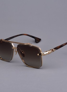 2024b新款墨镜男女 方款双梁大脸墨镜 超个性奢华眼镜 可配低度数