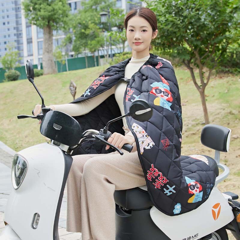 骑电动机车挡风围裙防风罩加厚防水半身裙保暖防寒防冻防风衣冬,淘宝优惠券,粉丝福利购,淘宝优惠卷