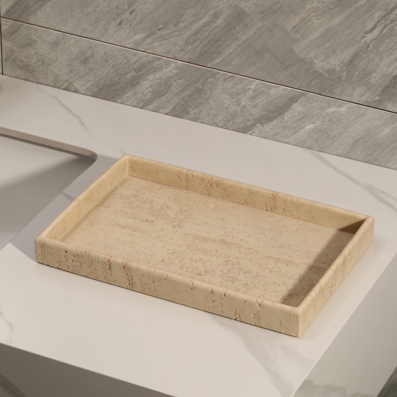 洞石洗手台e托盘浴室洗手间化妆室水杯漱口杯洗漱台置物架台面托,淘宝优惠券,粉丝福利购,淘宝优惠卷