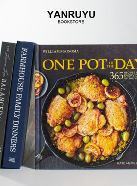 英文食谱样板间装饰真书鸡尾酒甜点烘焙菜谱P厨房调酒道具书摆件