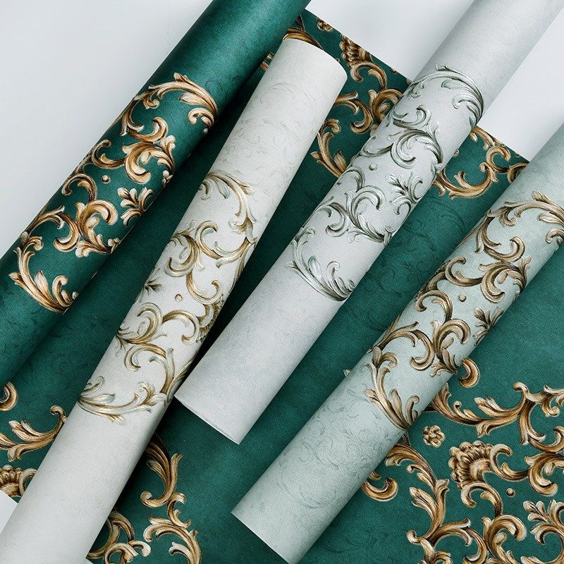 10米大卷欧式大花无纺布墙纸自粘卧室客厅电视背景墙壁纸家用自贴,淘宝优惠券,粉丝福利购,淘宝优惠卷