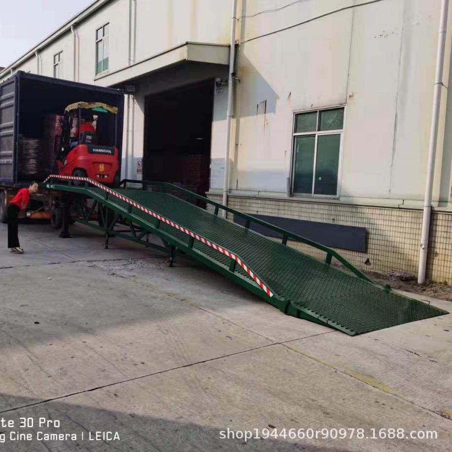 佛山10吨移动式登车桥集装箱装卸平台机械款6吨8吨卸货平台可出口,淘宝优惠券,粉丝福利购,淘宝优惠卷
