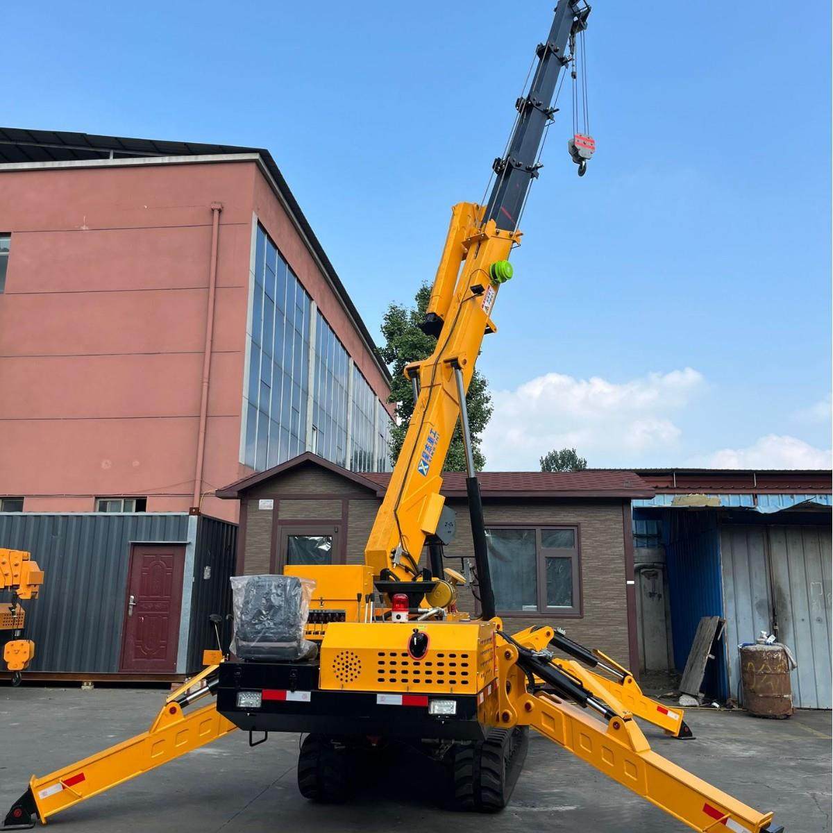 履带蜘蛛吊电梯室内施工微型遥控起重机5吨液压伸缩臂蜘蛛吊,淘宝优惠券,粉丝福利购,淘宝优惠卷