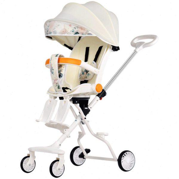 溜娃神器轻便折叠婴儿手推车儿童双向可坐可躺小孩景观遛娃推车,淘宝优惠券,粉丝福利购,淘宝优惠卷