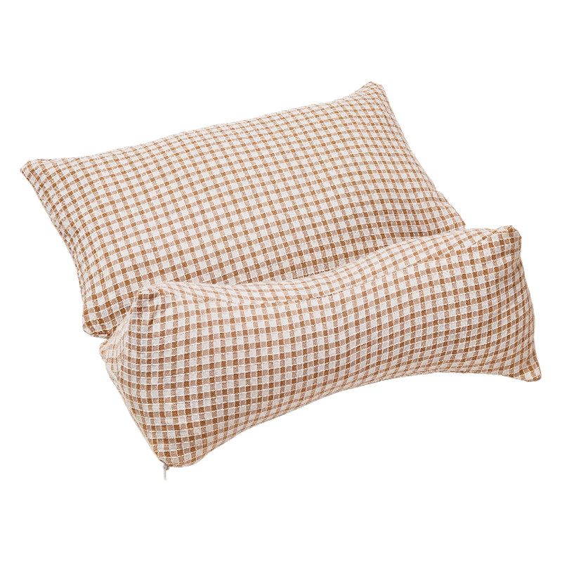 荞麦壳枕头颈椎反弓矫正艾草枕助睡觉纯棉单人三角多功能组合枕套,淘宝优惠券,粉丝福利购,淘宝优惠卷