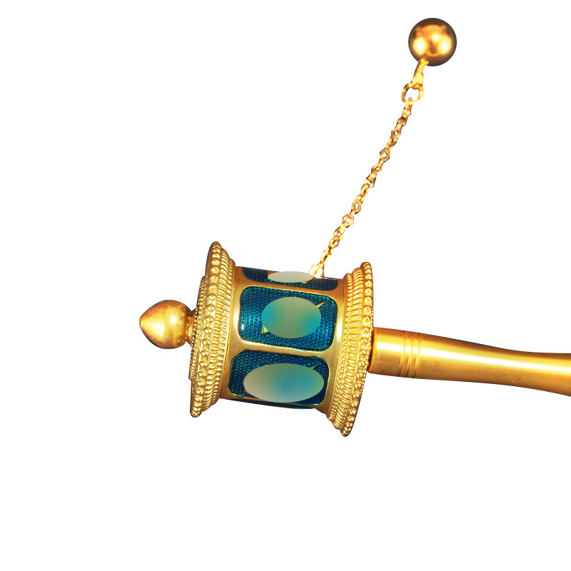 精美迷你手摇转轮桶锌合金嘛呢转筒浮雕大号小号随身携带方便摆件,淘宝优惠券,粉丝福利购,淘宝优惠卷