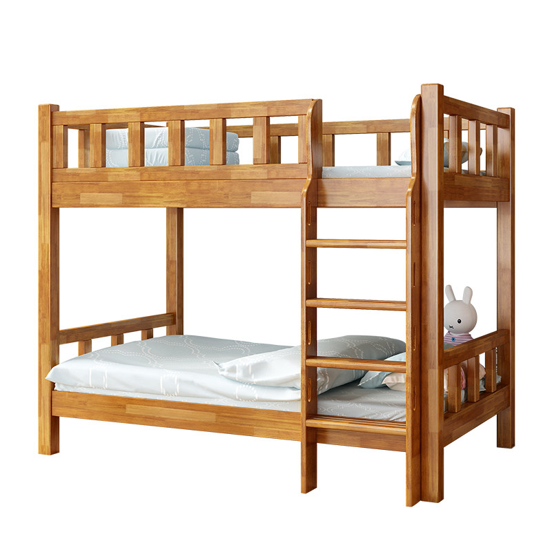 实木上下铺双层床子母床小户型高低床同宽大人员工宿舍学生工程床,淘宝优惠券,粉丝福利购,淘宝优惠卷